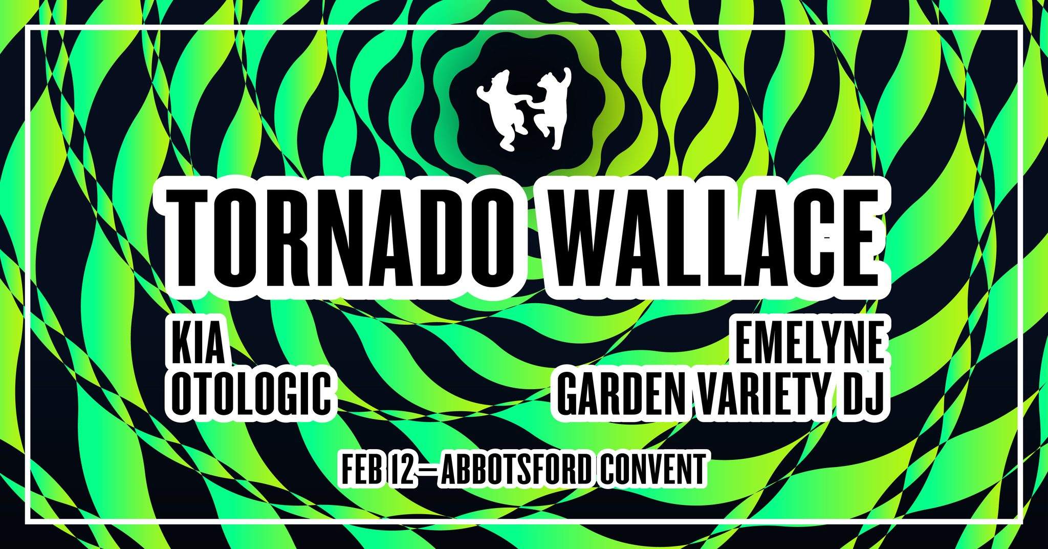 Animals Dancing: Tornado Wallace, Kia, Emelyne, Otologic + Garden Variety DJ - Página frontal