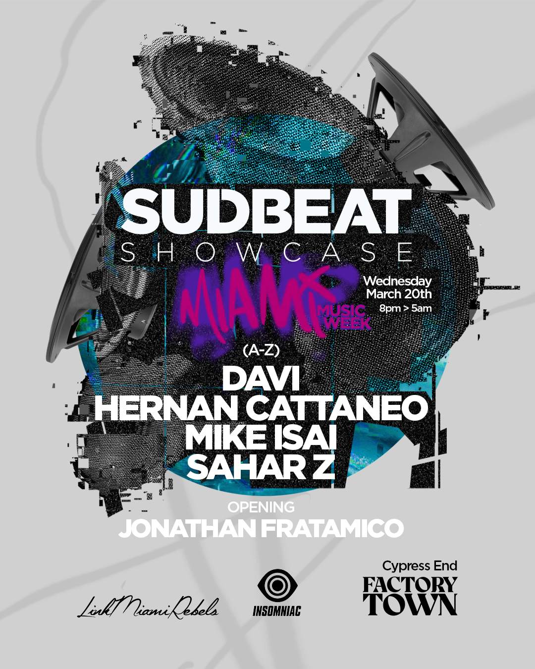 Hernán Cattáneo's Sudbeat Showcase - Página frontal