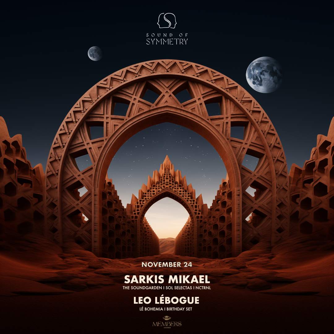 Sound of Symmetry ft Sarkis Mikael & Leo Lébogue - Página frontal