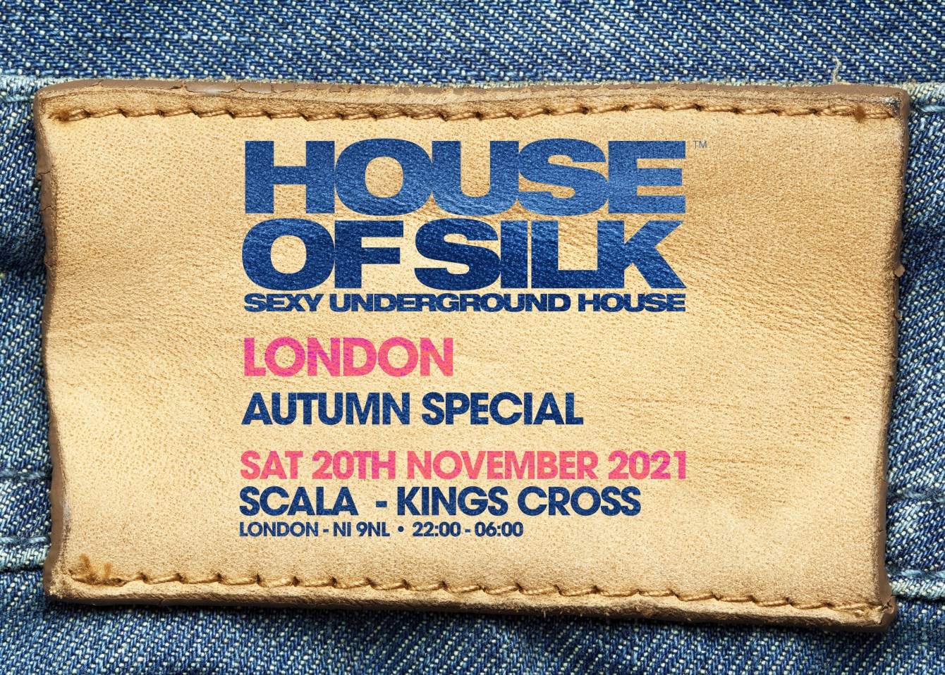 House Of Silk - Autumn Special - フライヤー表