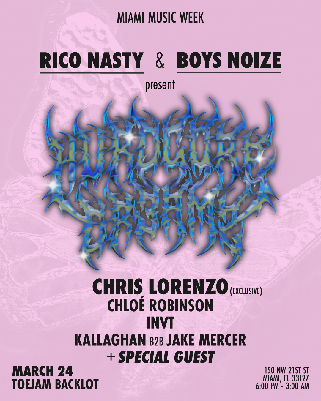 HVRDC0RE DR3AMZ: Rico Nasty B2b Boys Noize & Chris Lorenzo - Página frontal