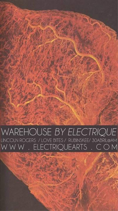 Warehouse By Electrique - フライヤー表