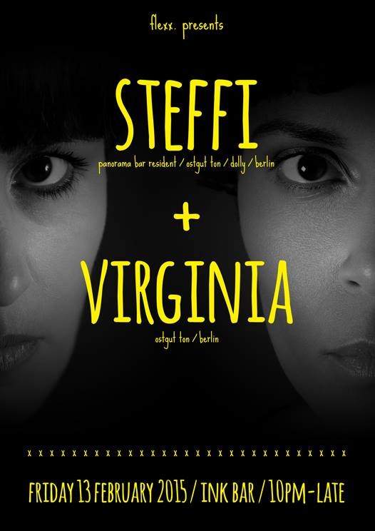 Flexx. invite Steffi & Virginia - Página frontal