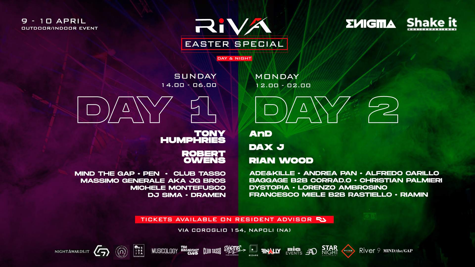 Riva Easter Special - 2 Days - フライヤー表