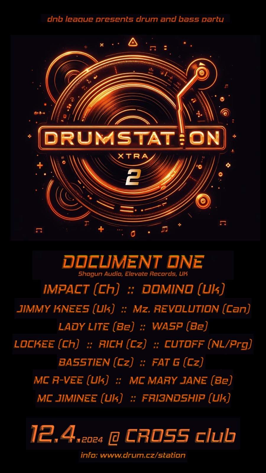 Drumstation Extra 2024 - フライヤー表