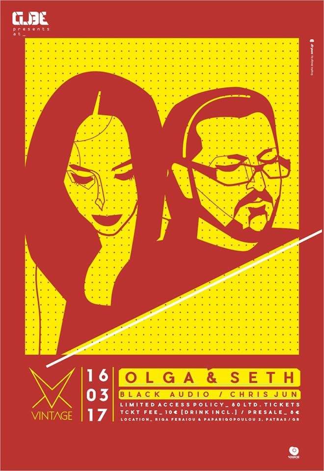 Cube Pres Seth & Olga - フライヤー表