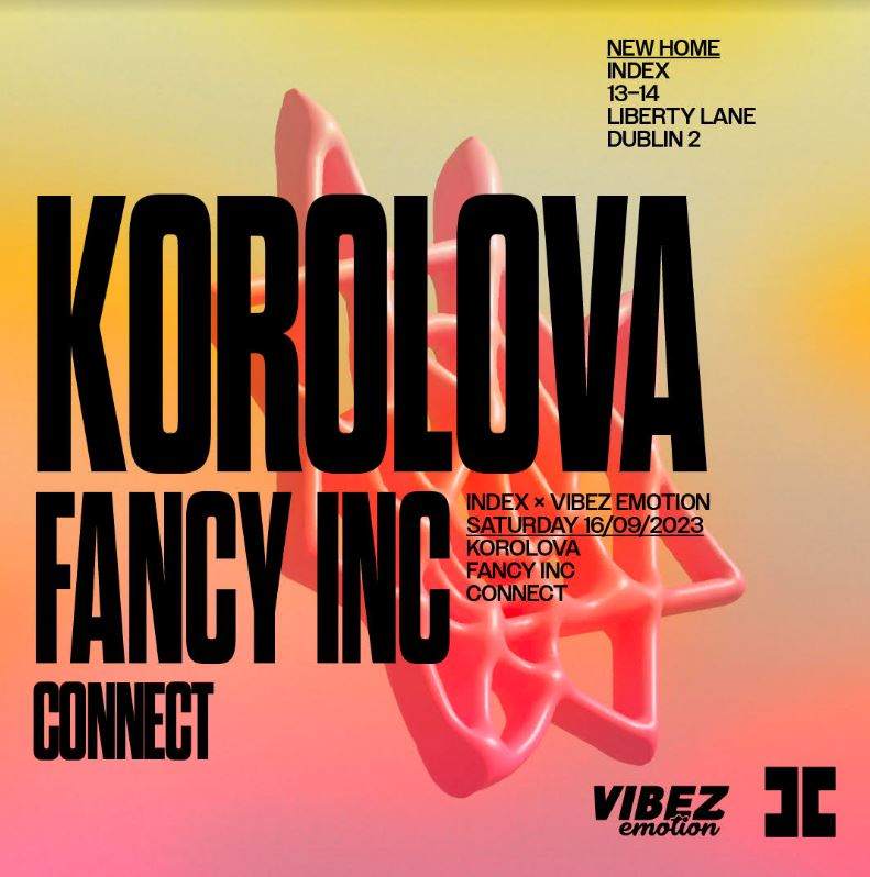 SOLD OUT Korolova & Fancy Inc - フライヤー表