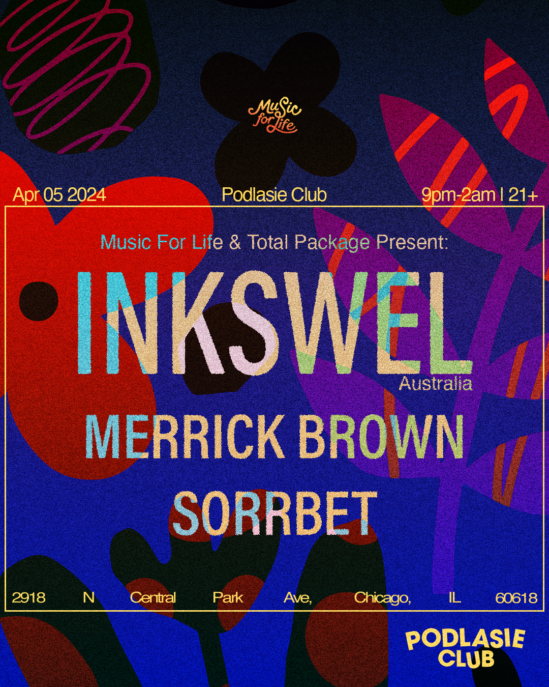 Inkswel, Merrick Brown, Sorrbet - Página frontal