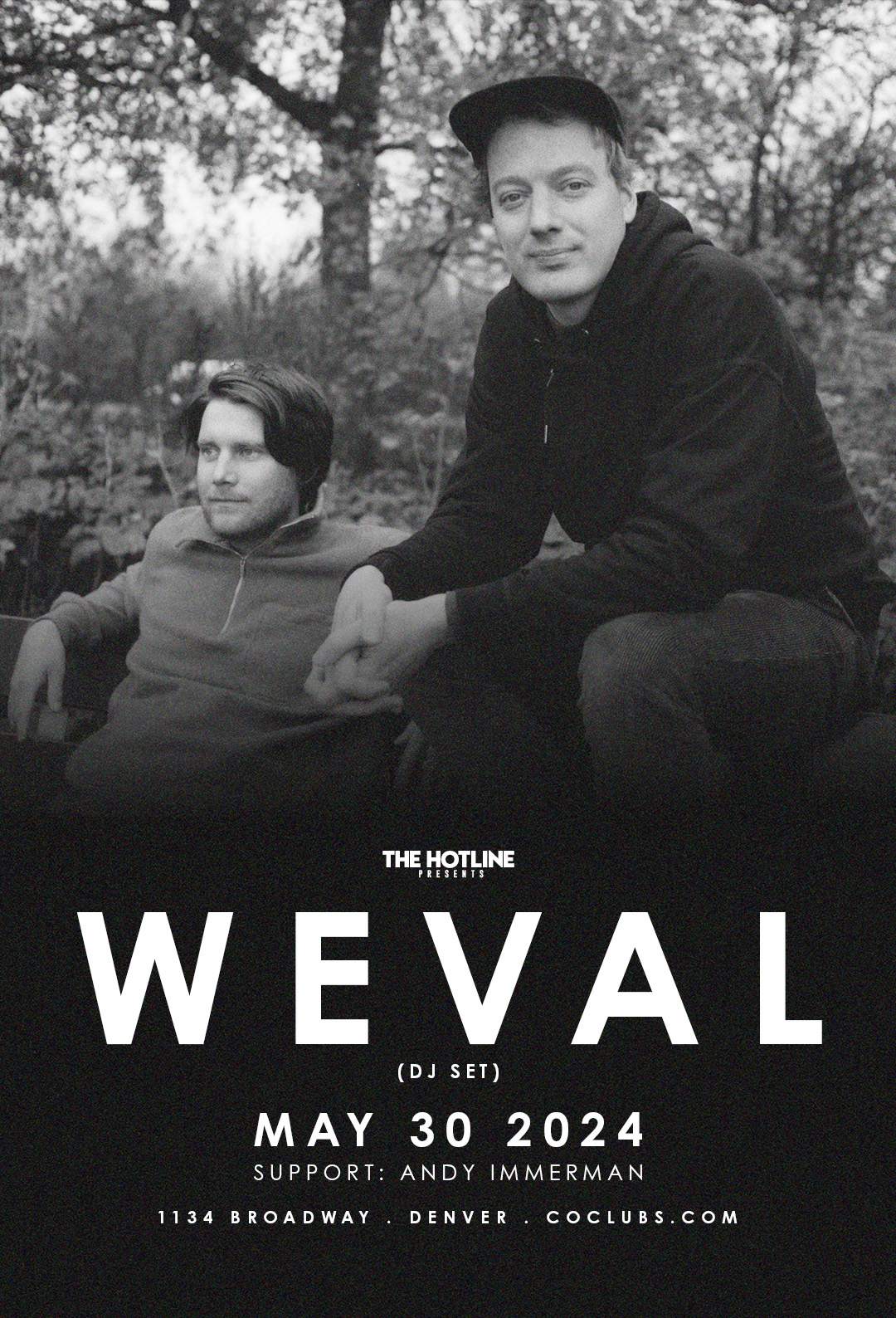 Weval (DJ Set) - Página frontal