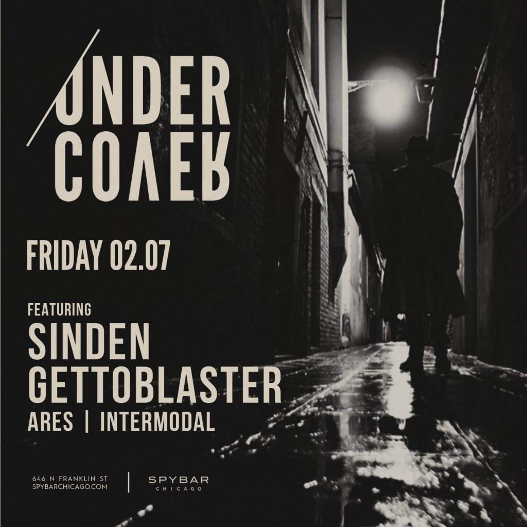 Undercover: Sinden & Gettoblaster - フライヤー表