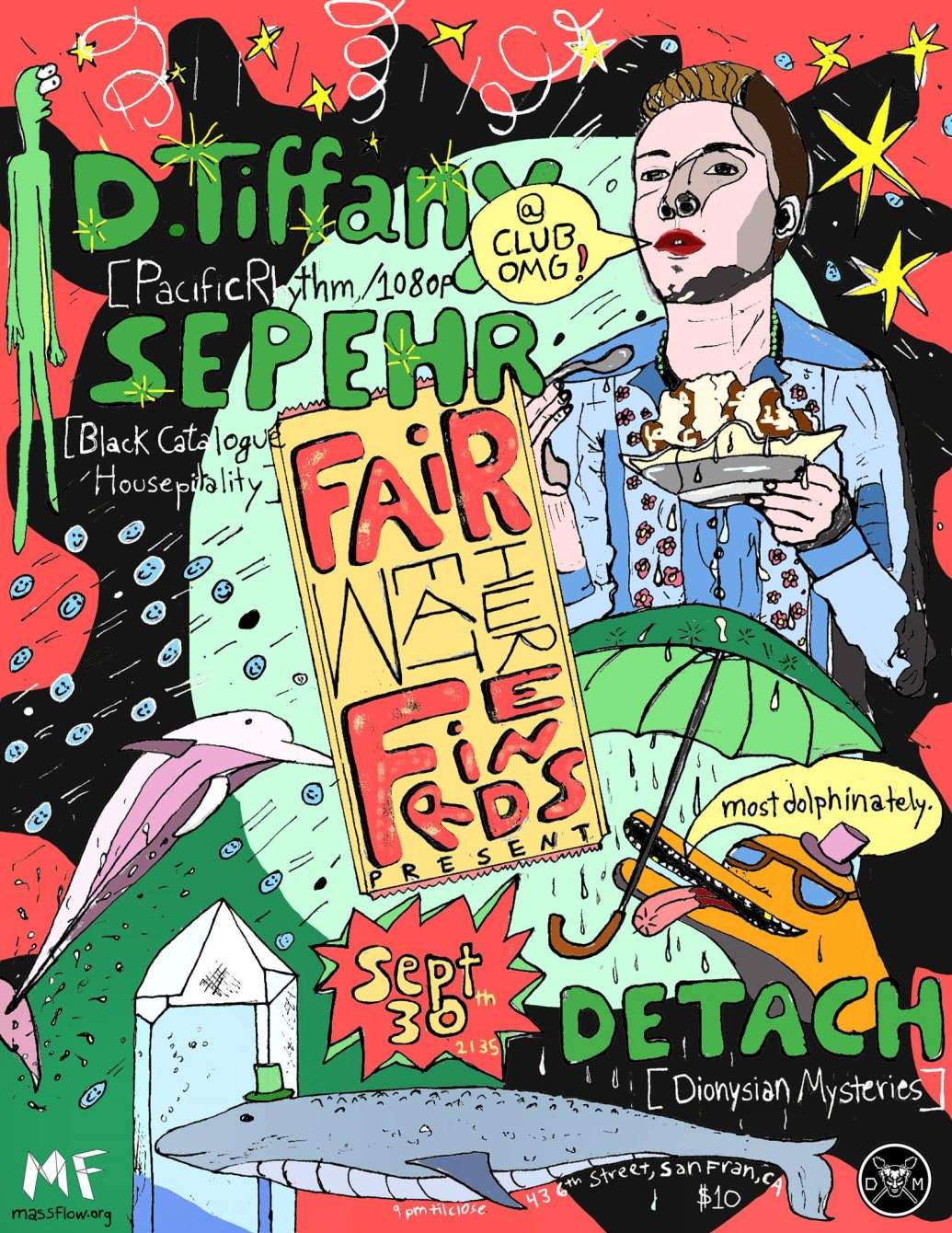 D. Tiffany, Sepehr, Detach: presented by the Fér Wethr Frndz - Página frontal