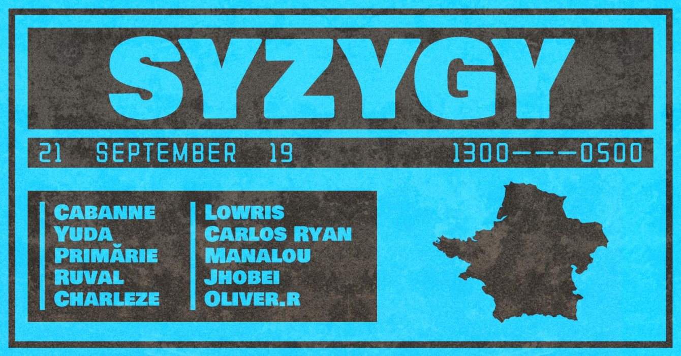 Syzygy: The French Connection - フライヤー表