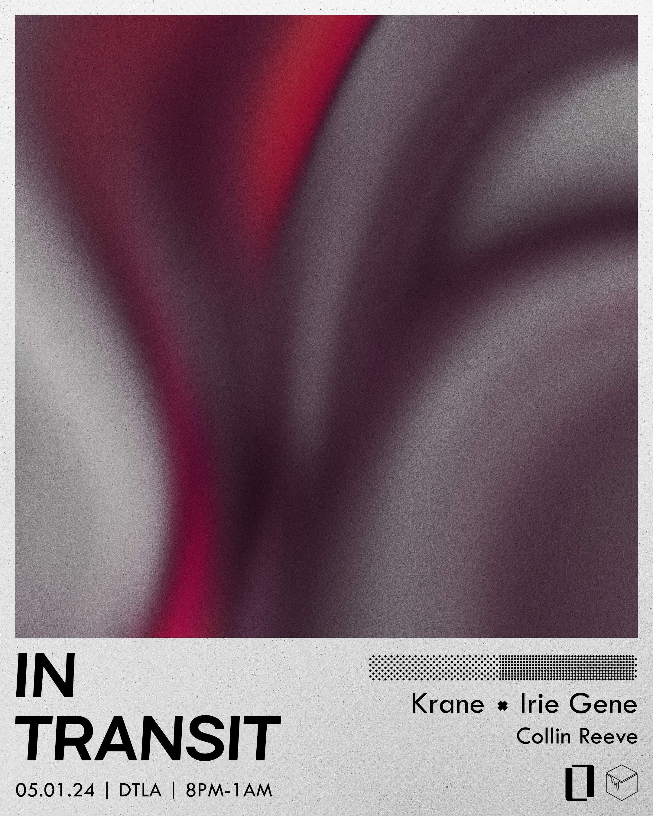 In Transit: Krane and Irie Gene - Página frontal