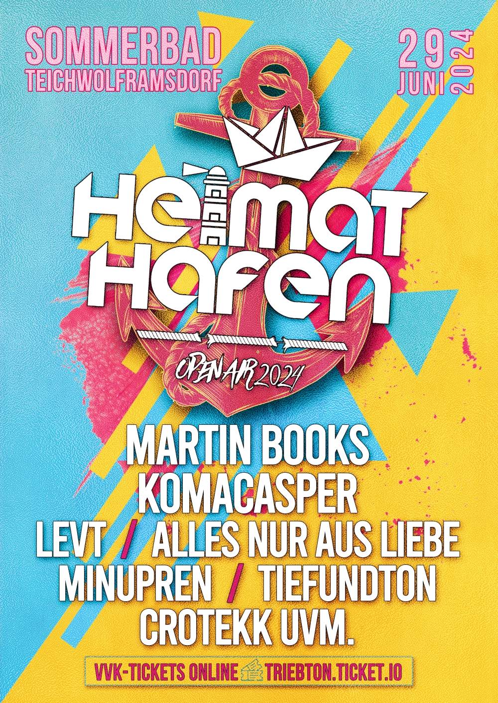 HEIMATHAFEN Open Air 2024 at TBA - Sommerbad Teichwolframsdorf ...
