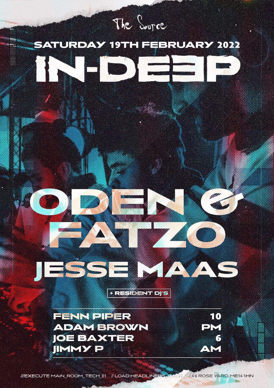 IN-Deep presents Oden & Fatzo - Página frontal