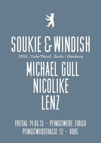 Berliner Closing mit Soukie & Windish- Live - Página frontal