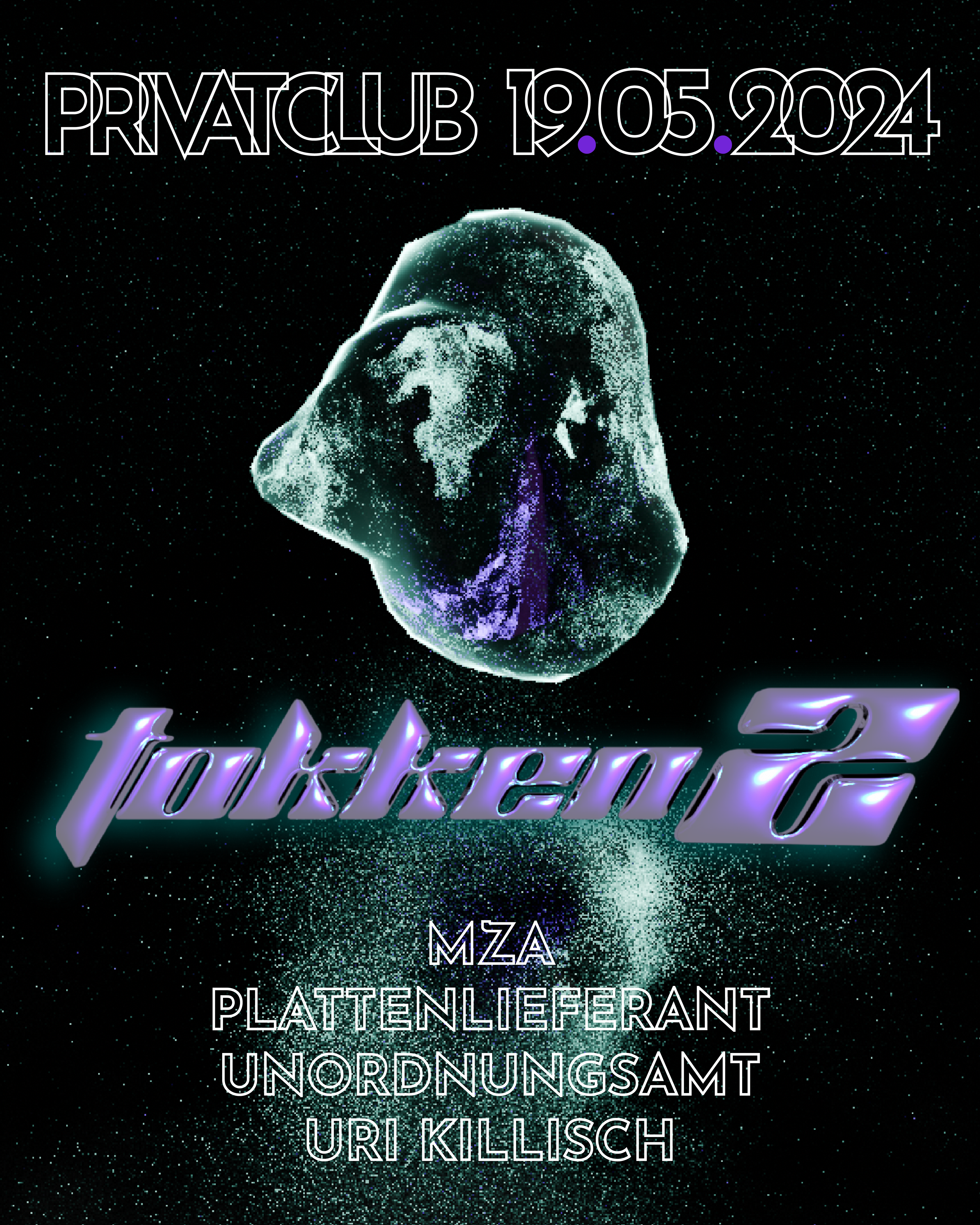 TOKKEN2 - Plattenlieferant Live - Página frontal
