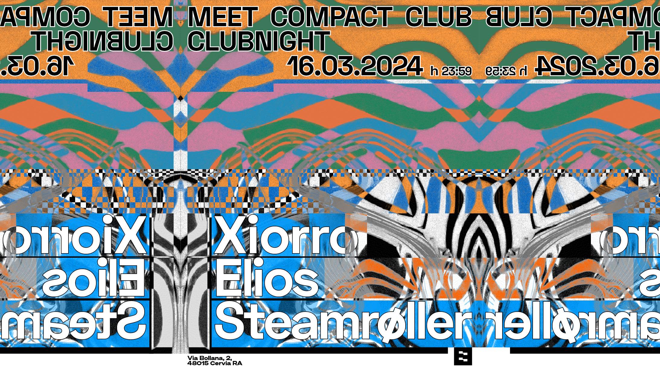 Meet Compact Club with Xiorro - フライヤー表
