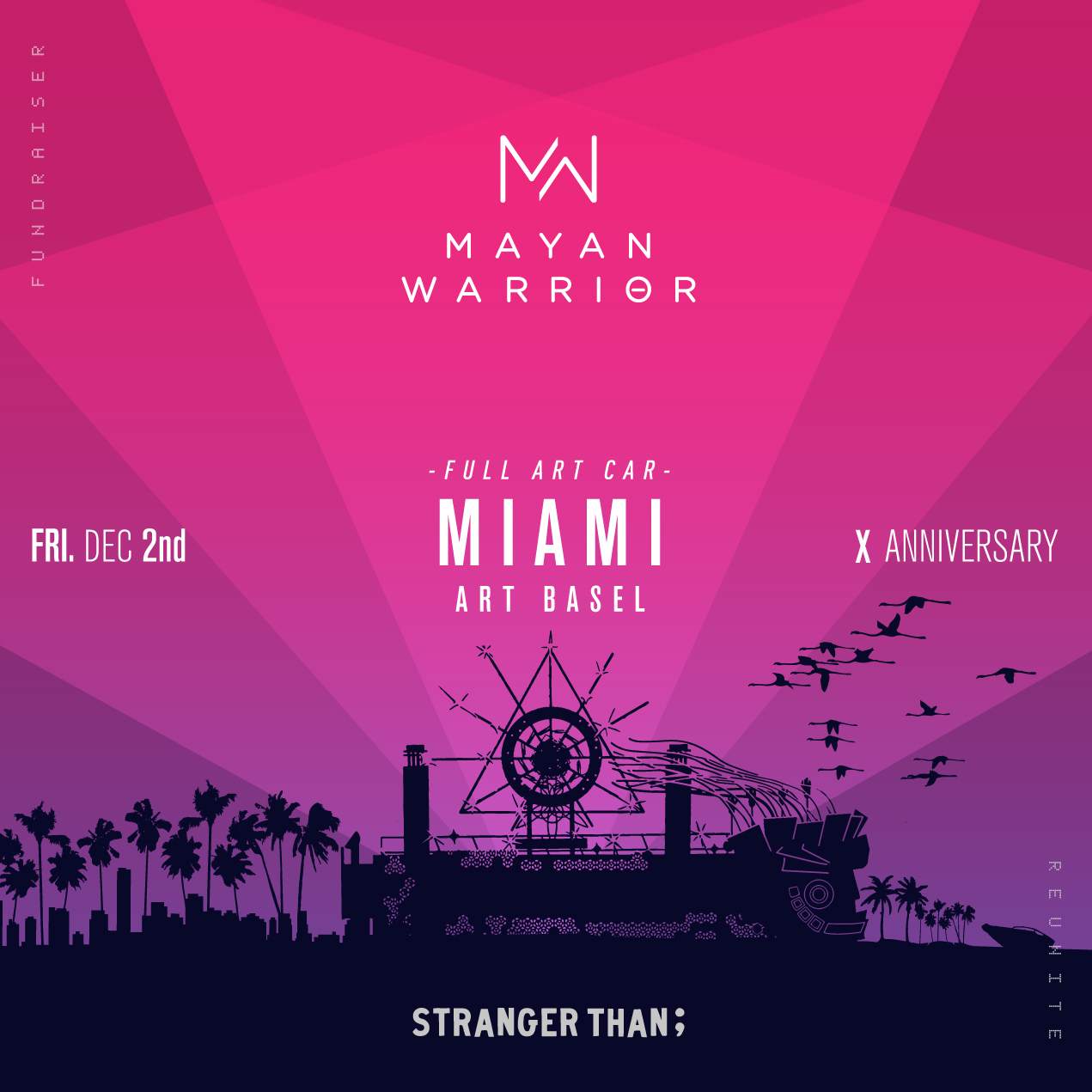 Mayan Warrior Miami (Full Art Car) at RC Cola Plant, Miami