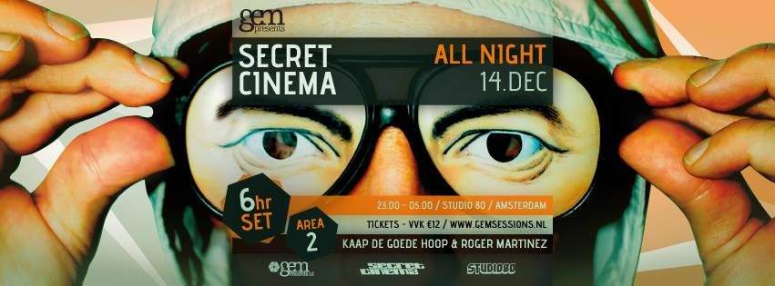 Secret Cinema - all Nighter - Página frontal
