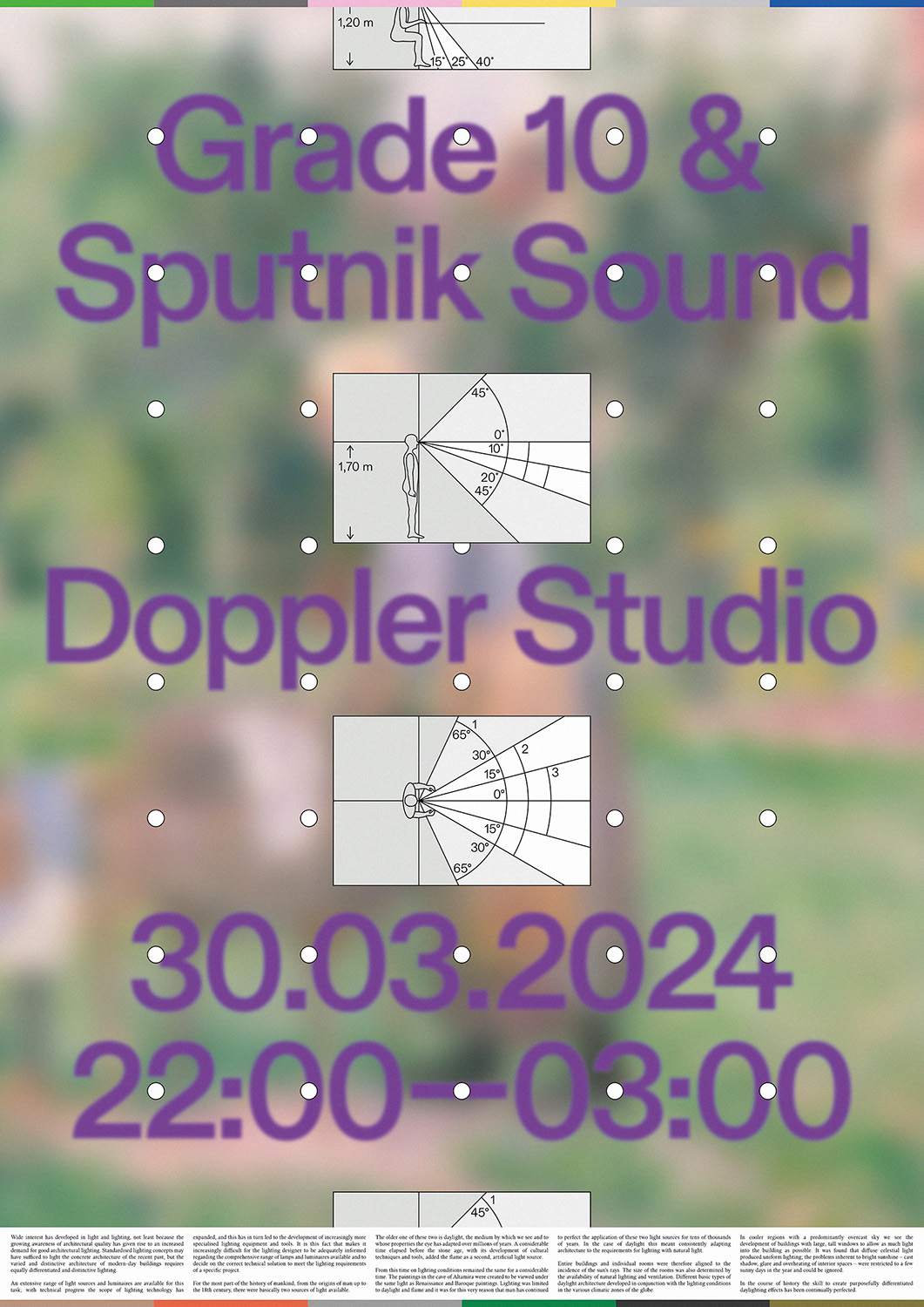 Grade 10 & Sputnik Sound - フライヤー表