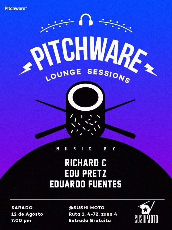 Pitchware - Lounge Sessions - フライヤー表