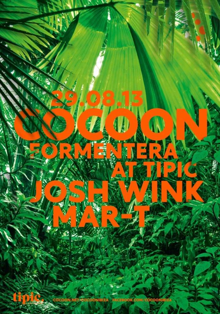 Cocoon Formentera 2013 - フライヤー表