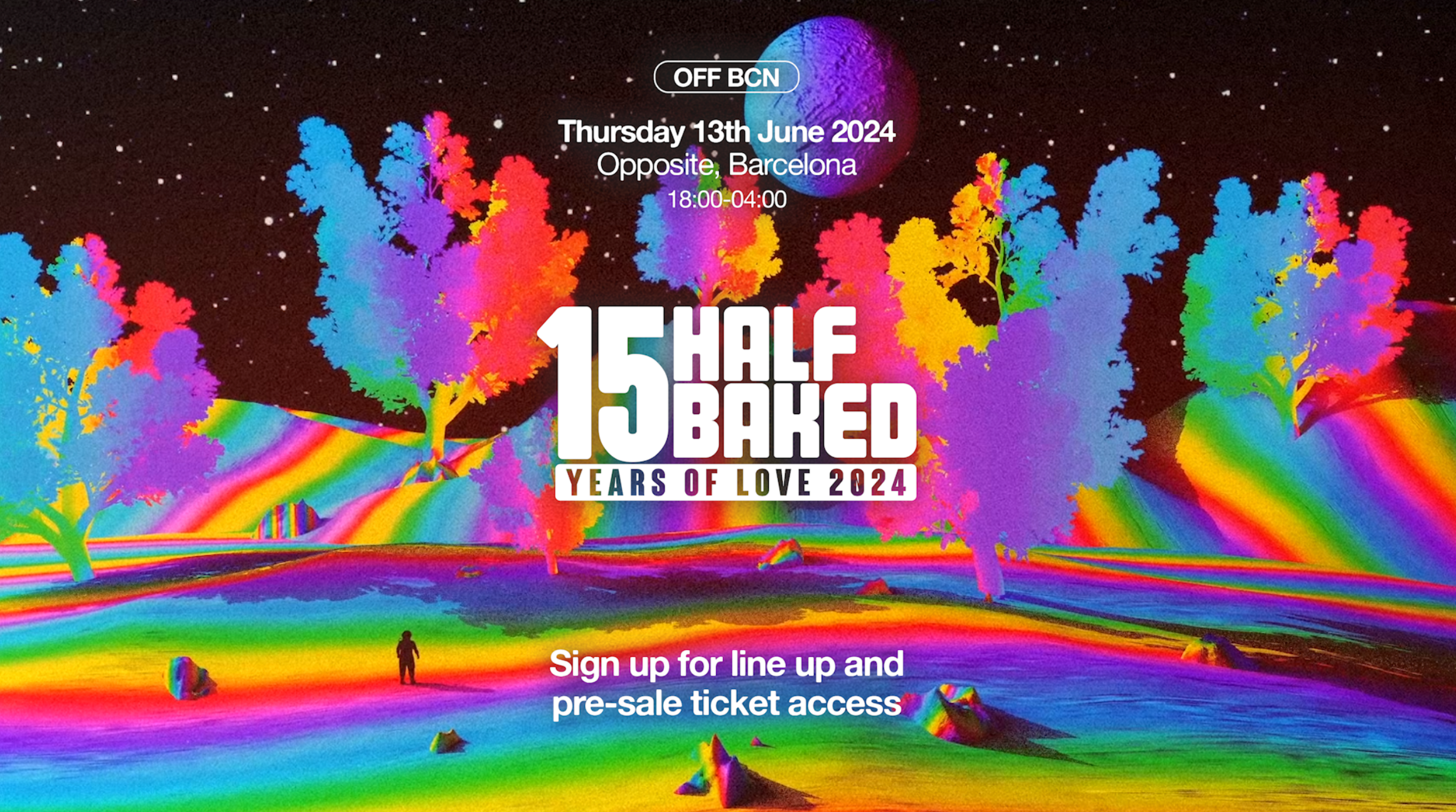 [CANCELLED] Half Baked 15th Years Of Love - OFF BCN - Página frontal