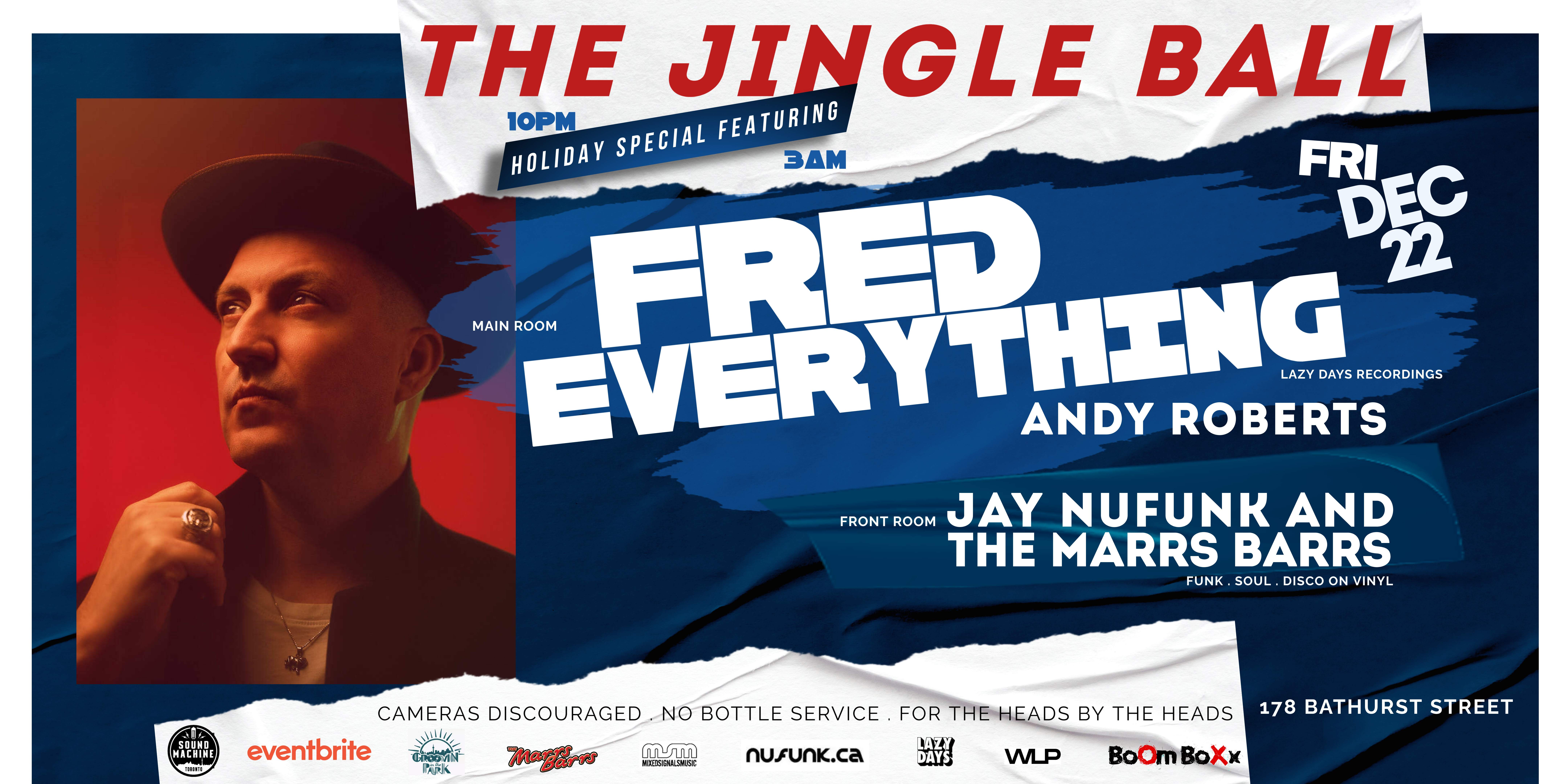 The Jingle Ball: Fred Everything - フライヤー裏