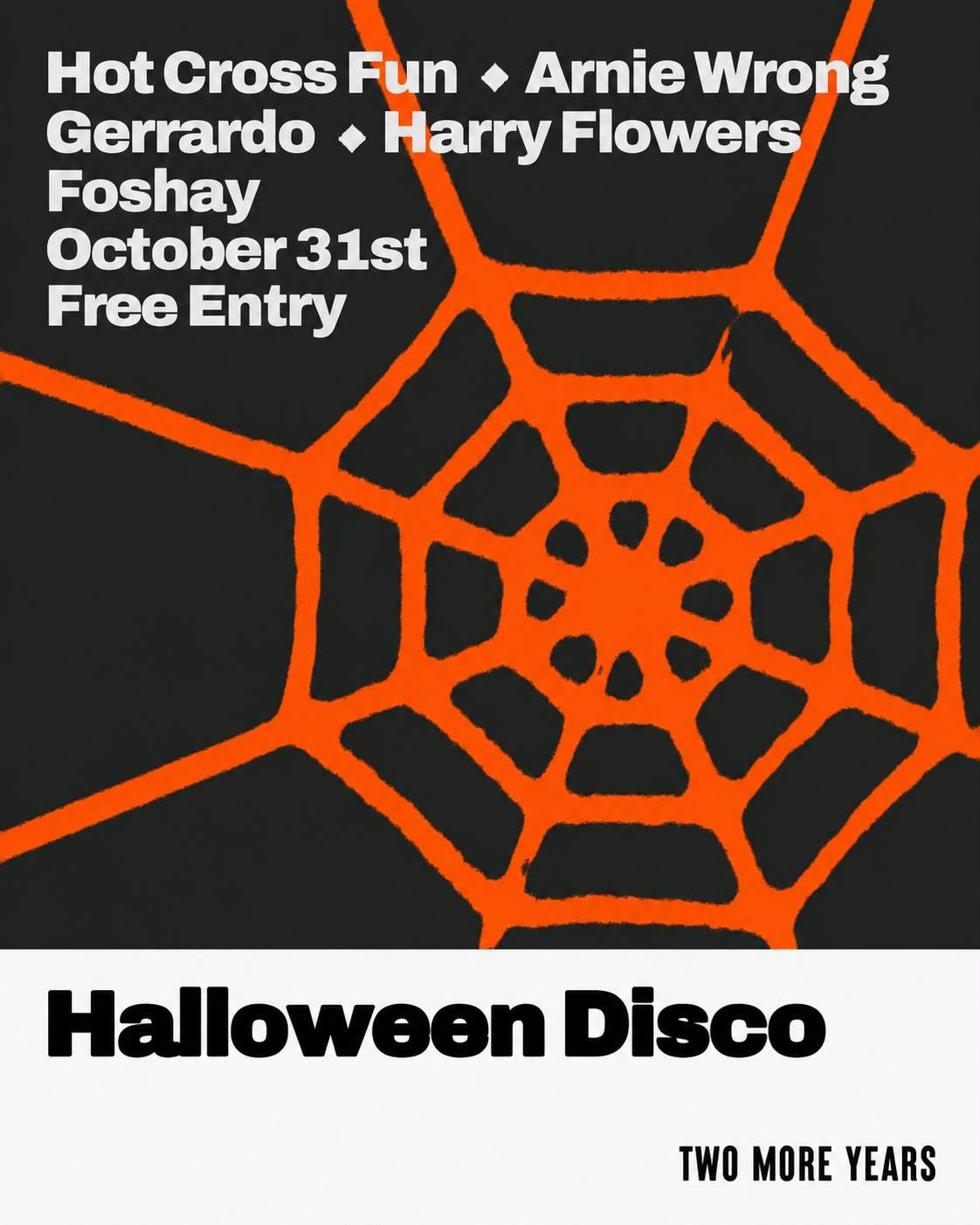 Hot Cross Fun presents: Halloween Disco at Two More Years, London · Tickets
