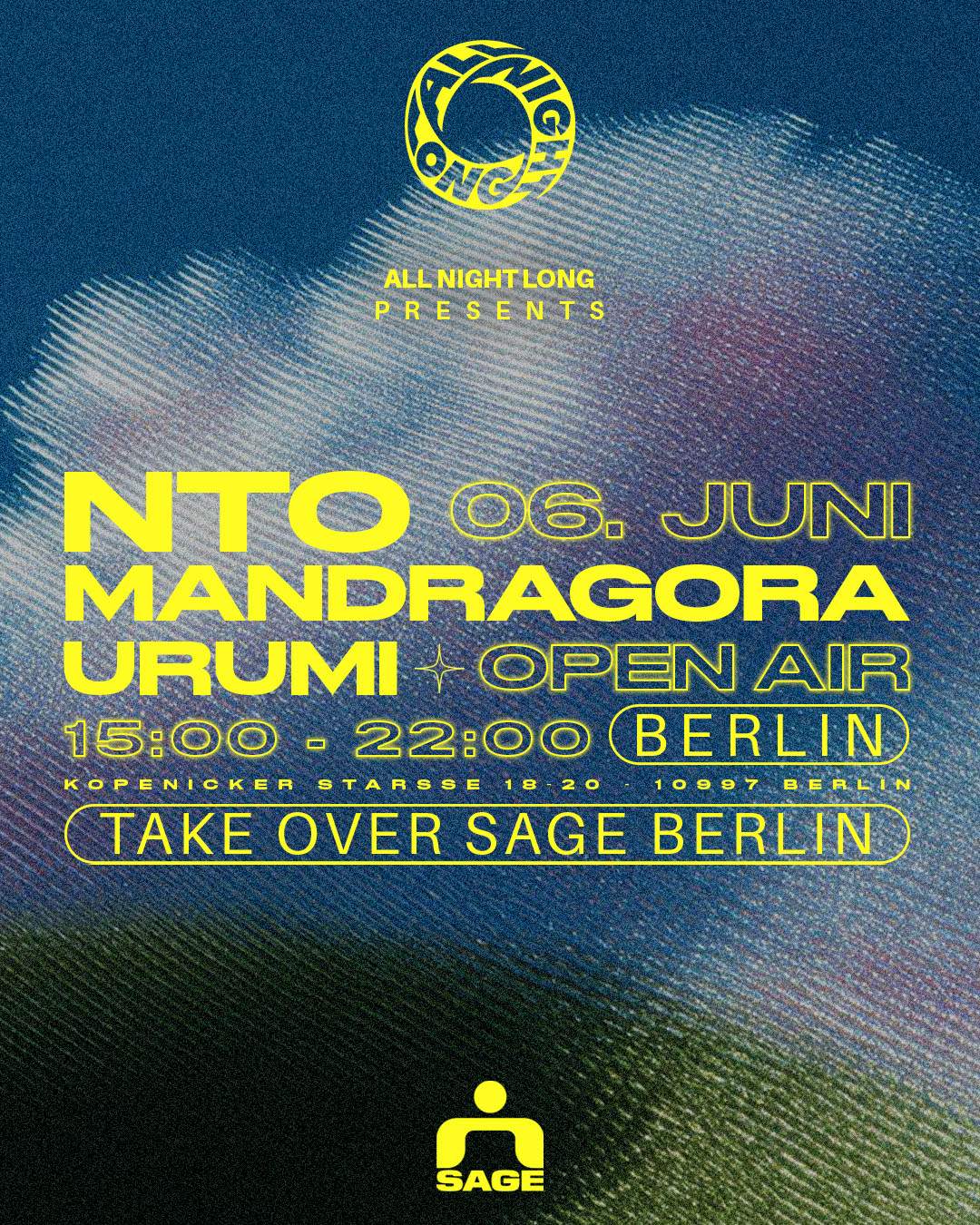 洋楽 June Open All Night AOR OPEN AIR by All Night Long Label with NTO, Mandragora, Urumi at