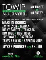 Towip All Dayer - フライヤー表
