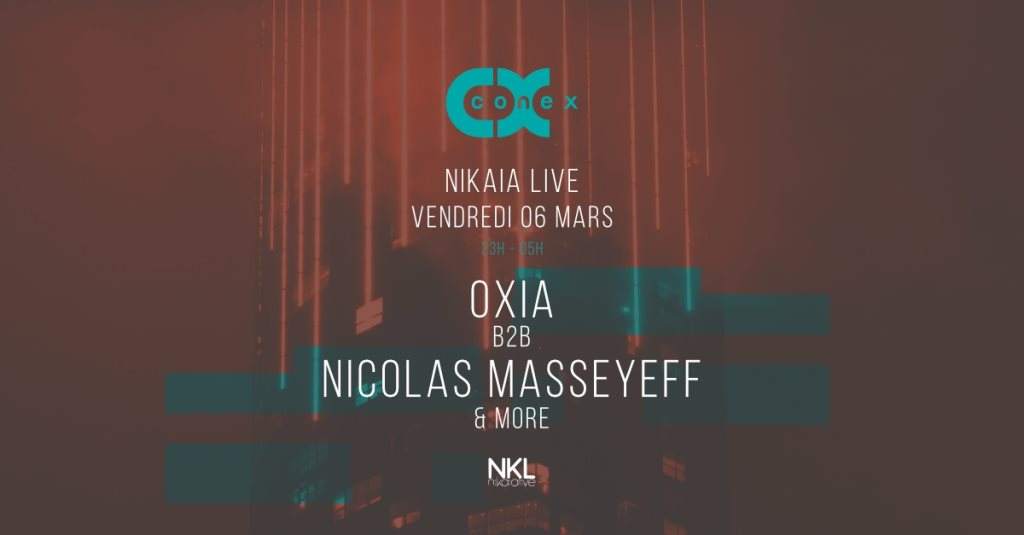 Conex: Oxia, Nicolas Masseyeff at Nikaia Live - Página frontal