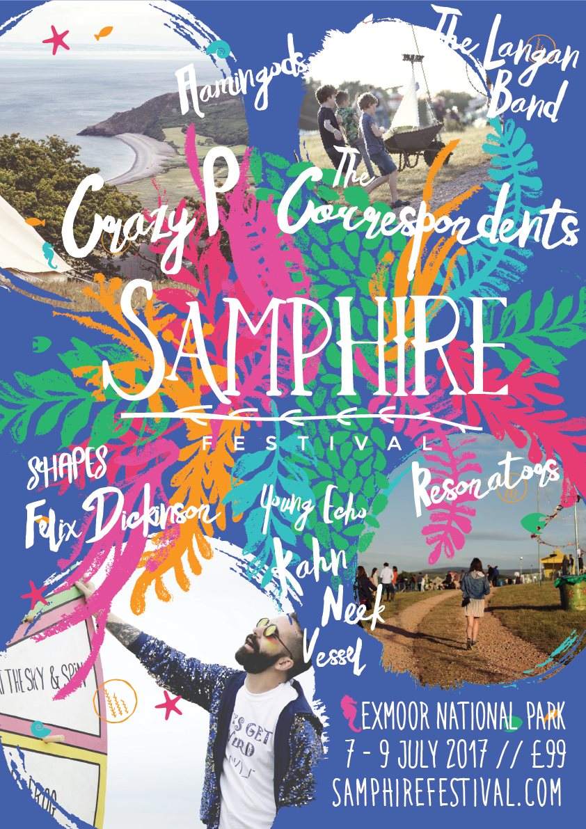 Samphire Festival 2017 - フライヤー裏