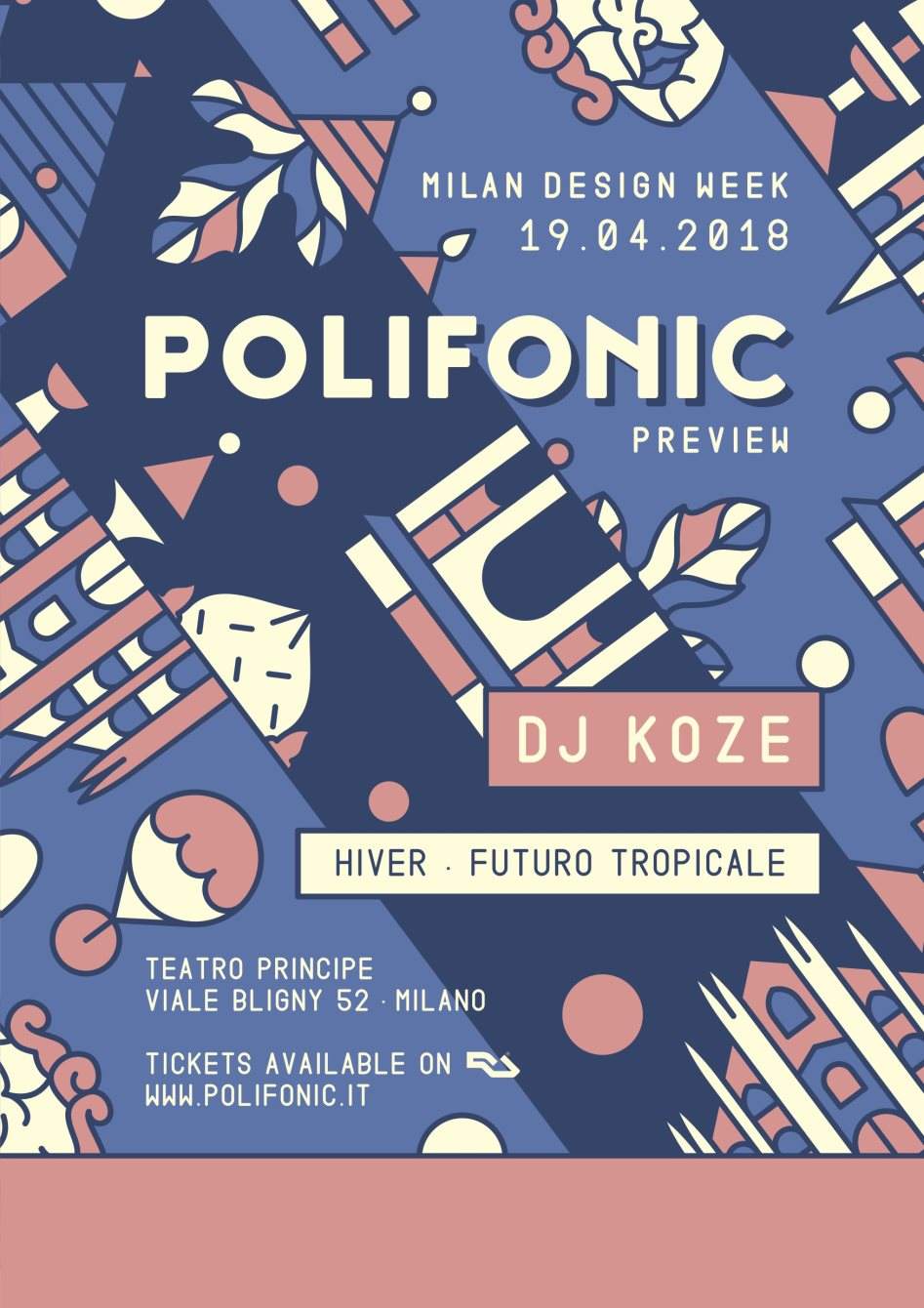 Polifonic Preview - MDW with DJ Koze - Página frontal