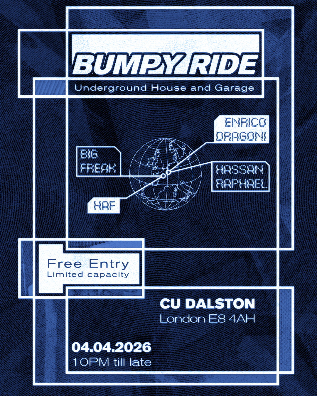 Bumpy Ride at Cu, London