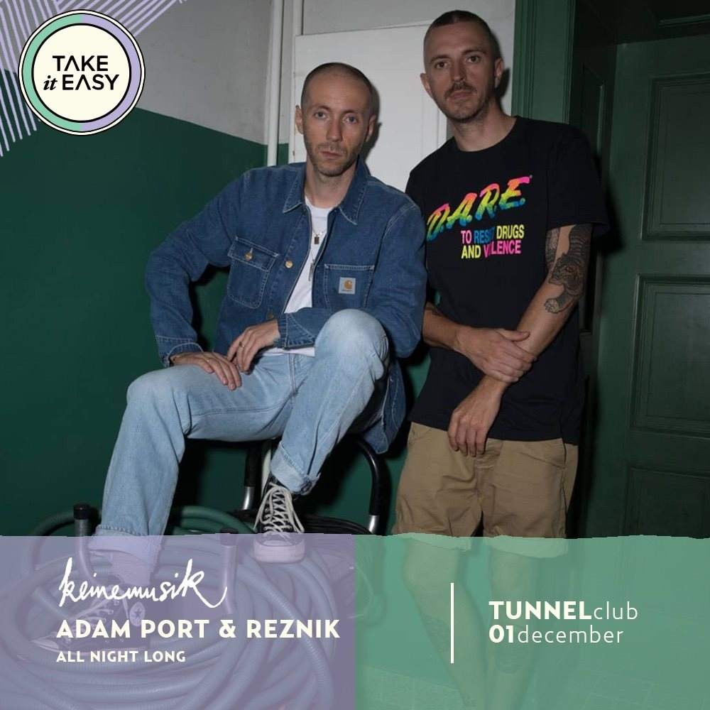Keinemusik Showcase: Adam Port & Reznik - Take it Easy - Página frontal