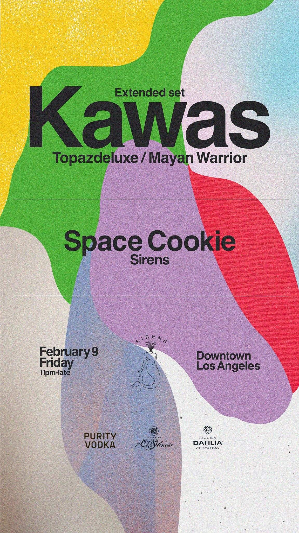 Sirens: Kawas (Extended Set), Space Cookie - フライヤー裏