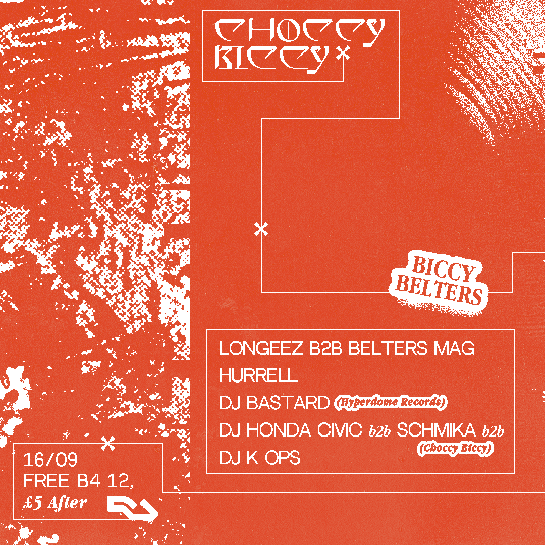 Choccy biccy longeez b2b belters hurrell dj bastard dj honda civic