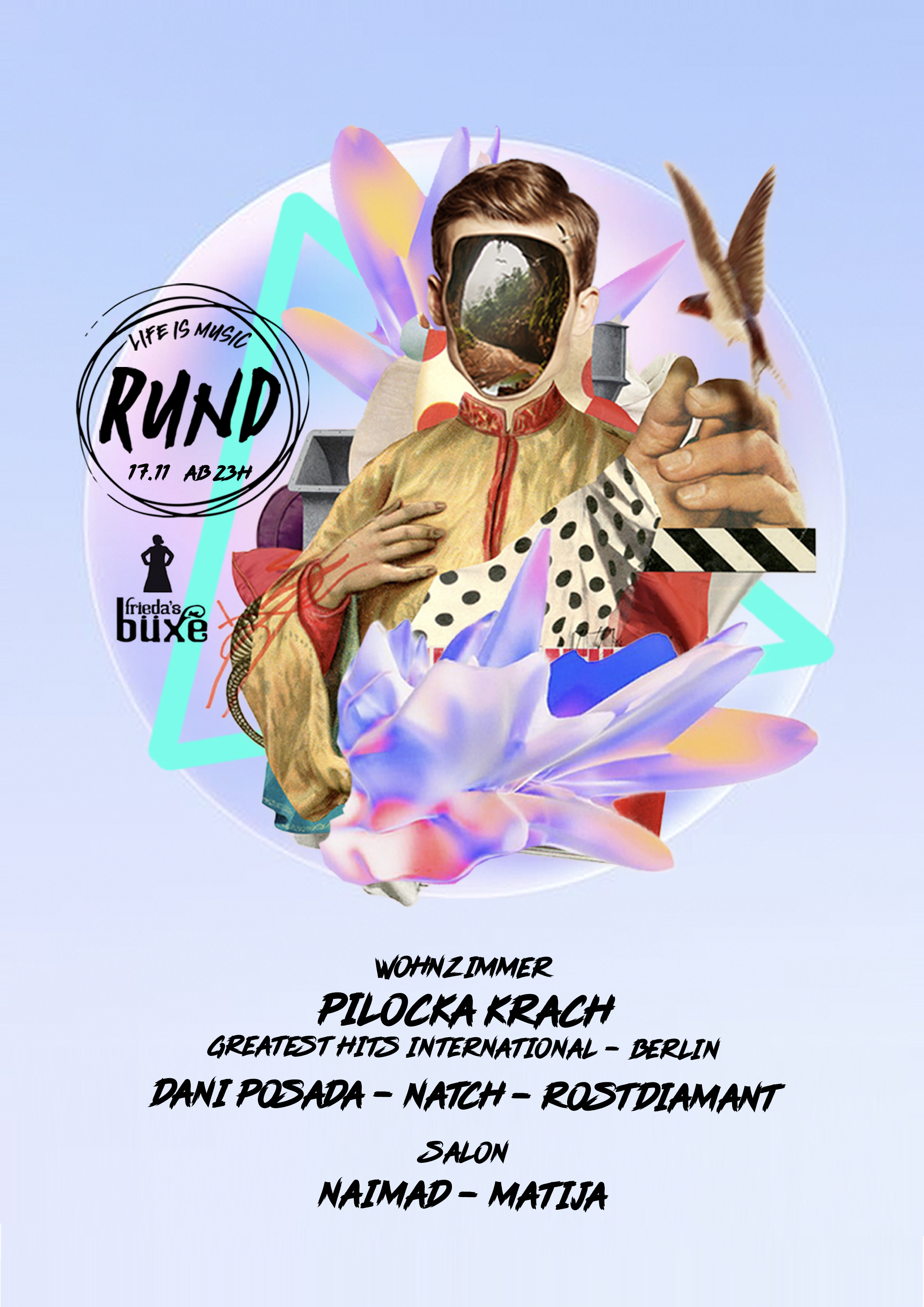 RUND mit Pilocka Krach - Página trasera