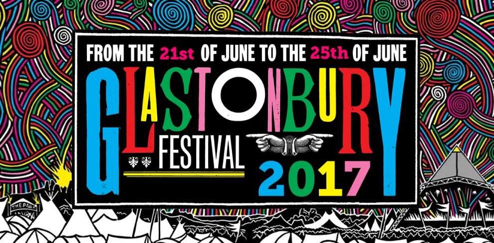 Glastonbury Festival 2017 - フライヤー表