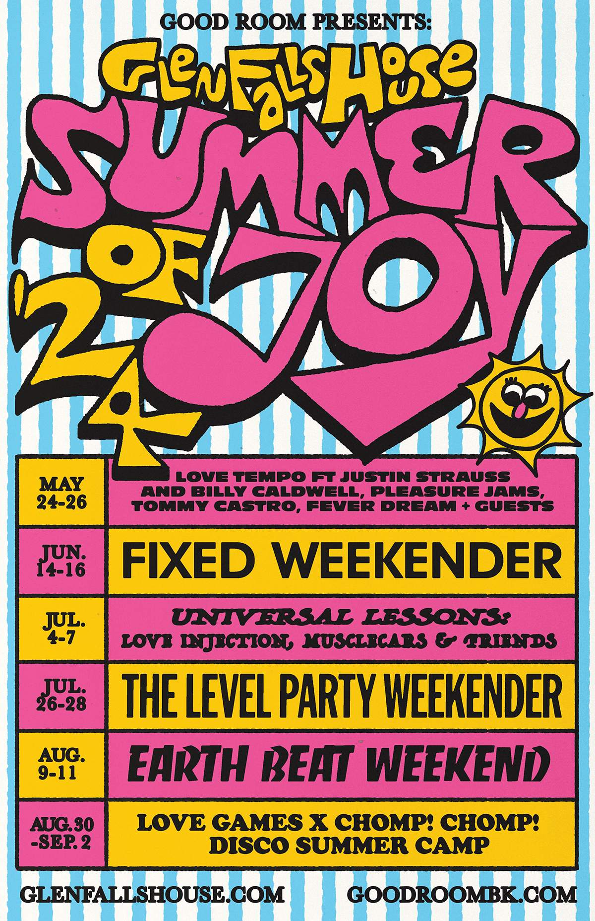 Summer Of Joy 2024 - The Level Party Weekend - Página trasera