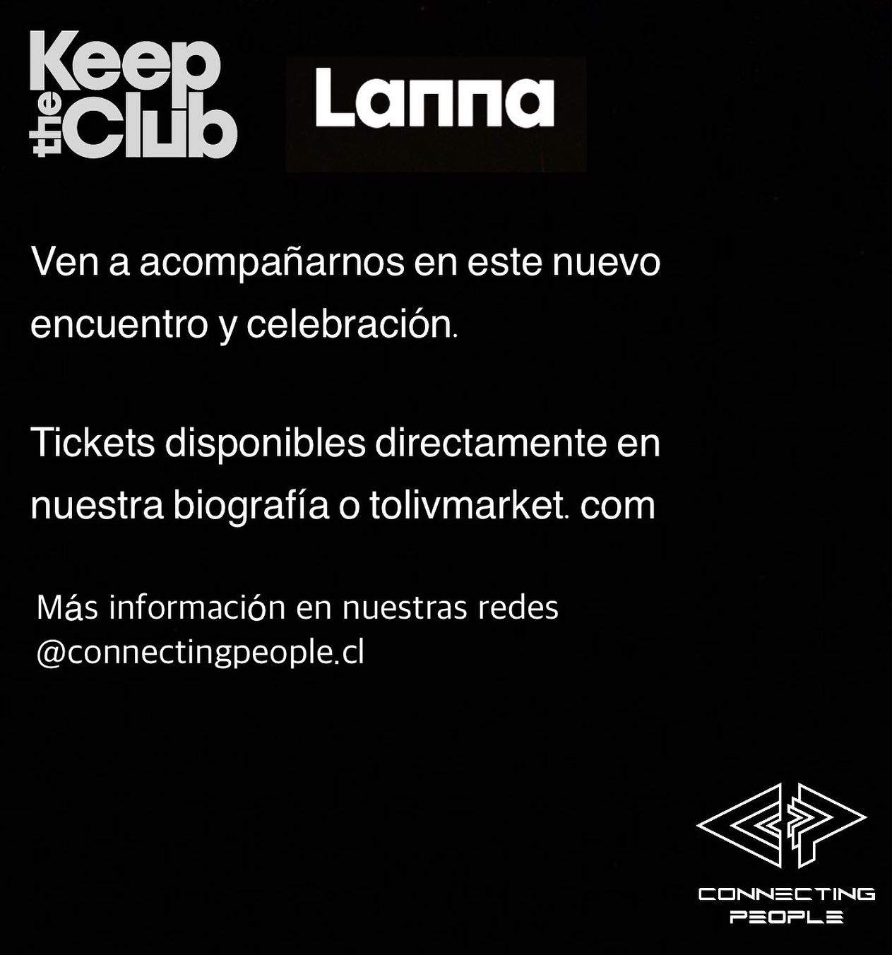 Aniversario Lanna Club x Connecting People - Página trasera