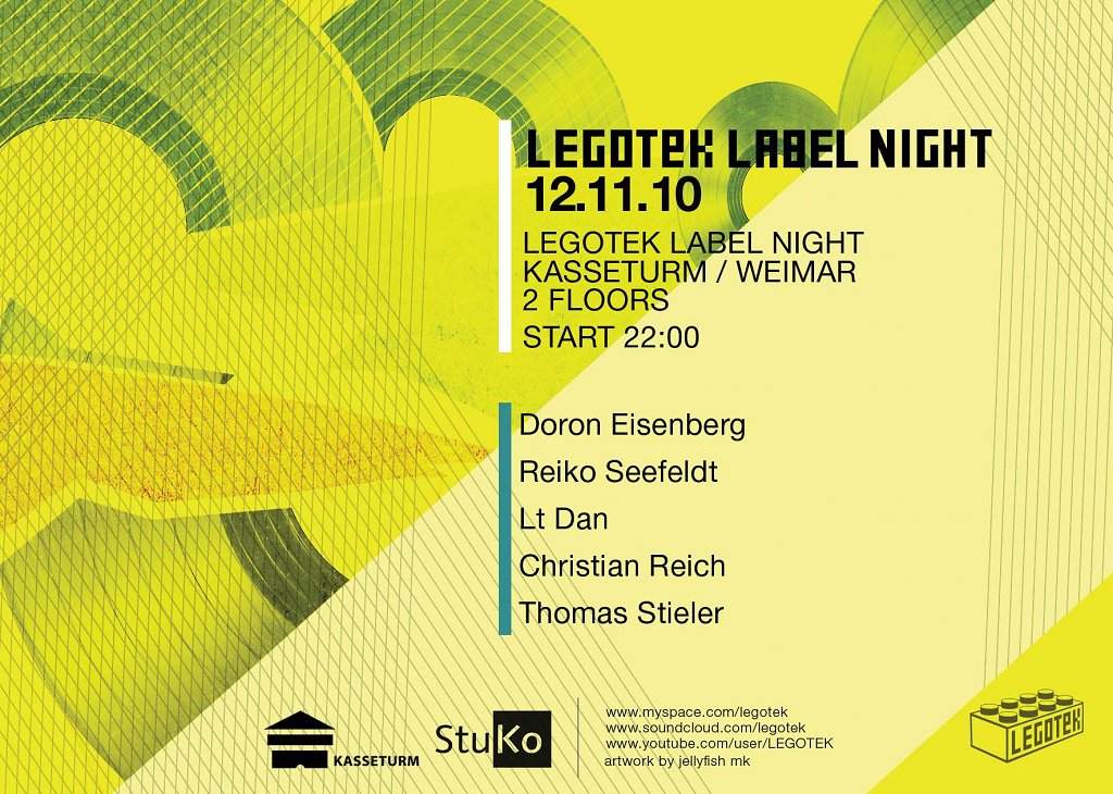 Legotek Label Night - Página trasera