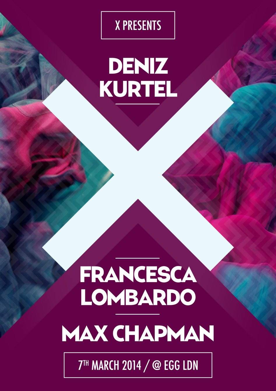 X & Resonance Records: Deniz Kurtel, Francesca Lombardo & Max Chapman - Página frontal
