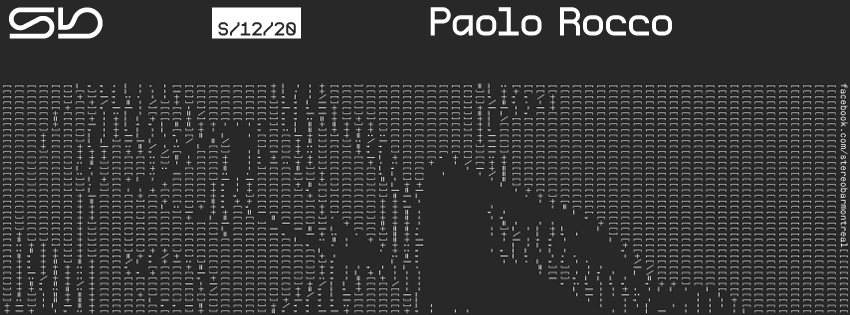Paolo Rocco - Flyer front