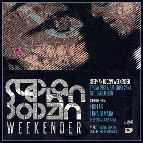 Stephan Bodzin Live in London - Página frontal