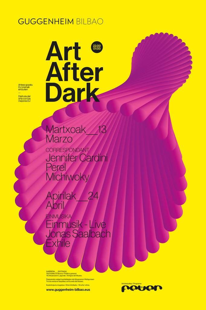 Jennifer Cardini & Perel / Correspondant at Art After Dark - Página frontal