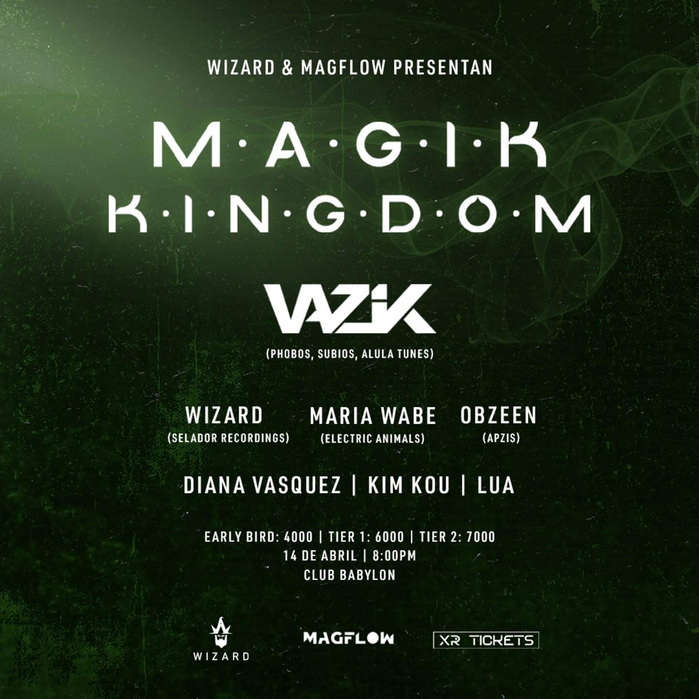 Magik Kingdom - フライヤー表