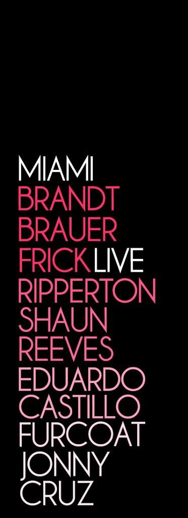 Voodoo 3 City Tour with Brandt Brauer Frick - Live and Ripperton - Página trasera